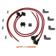 MSD Super Conductor Spark Plug Wire Set, 4 Cylinder Midget - 31689