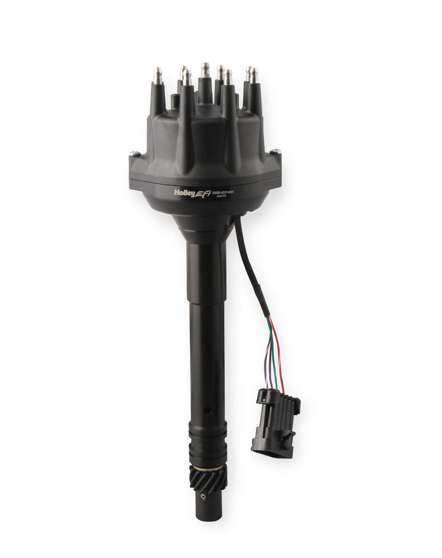 Holley 565-204BK EFI Dual Sync BBC Tall Deck Distributor, Black