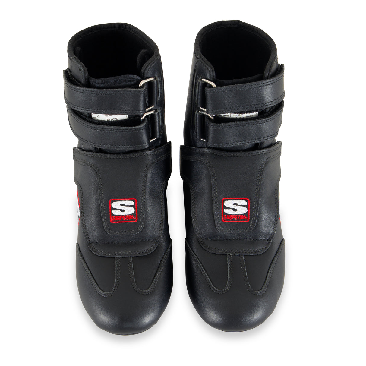 Simpson SP750BK Stealth Spring Driving Shoes Mens - SP750BK