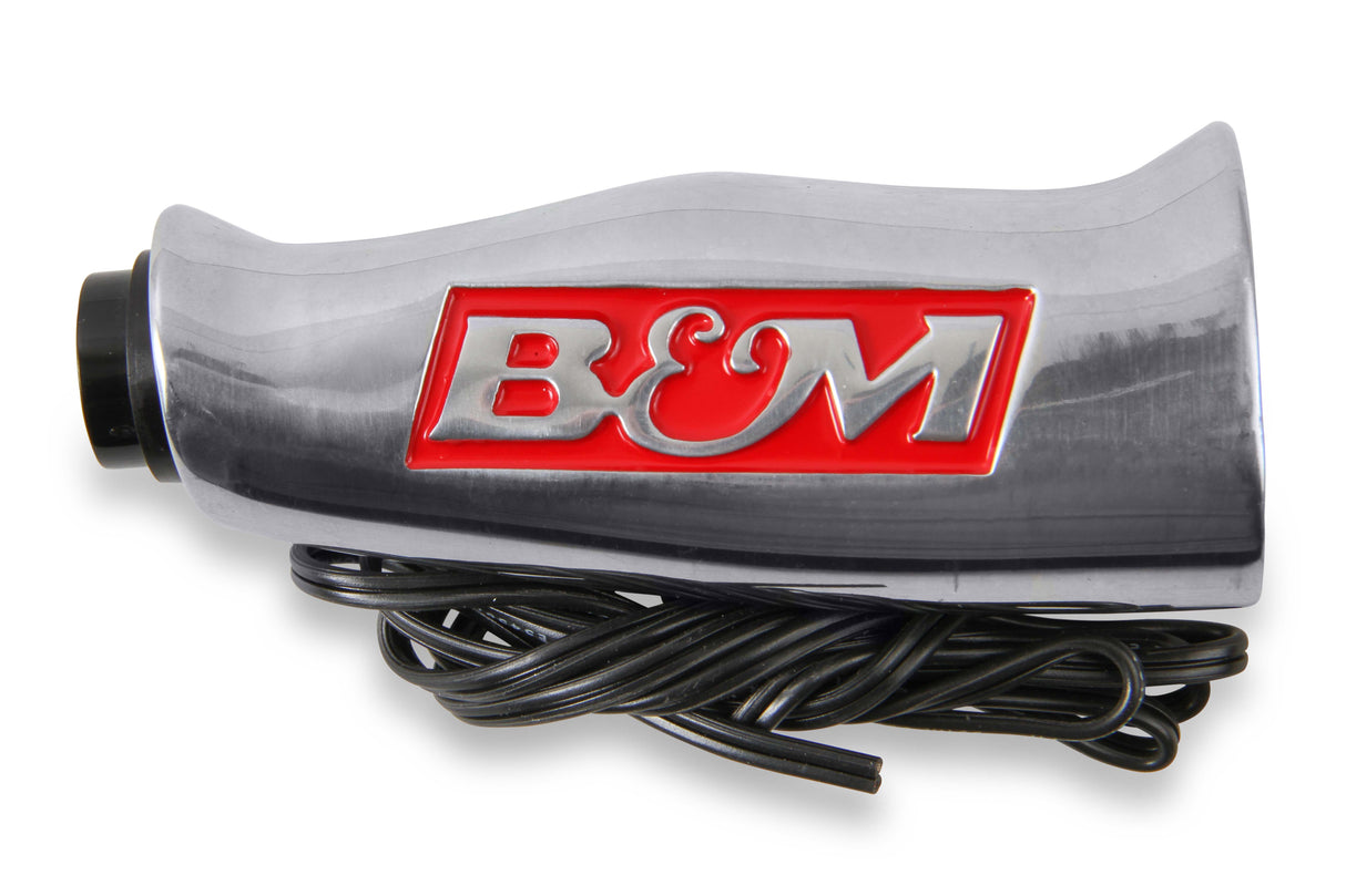 B&M Universal T-Handle - Brushed with 12V Switch - 80658