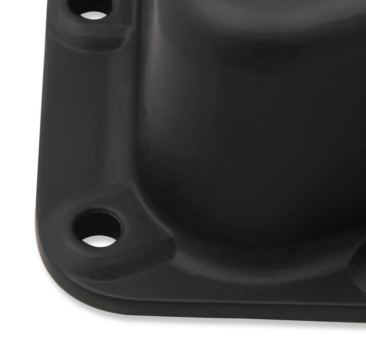 Mr Gasket Transmission Oil Pan - Black Aluminum - 9797BMRG