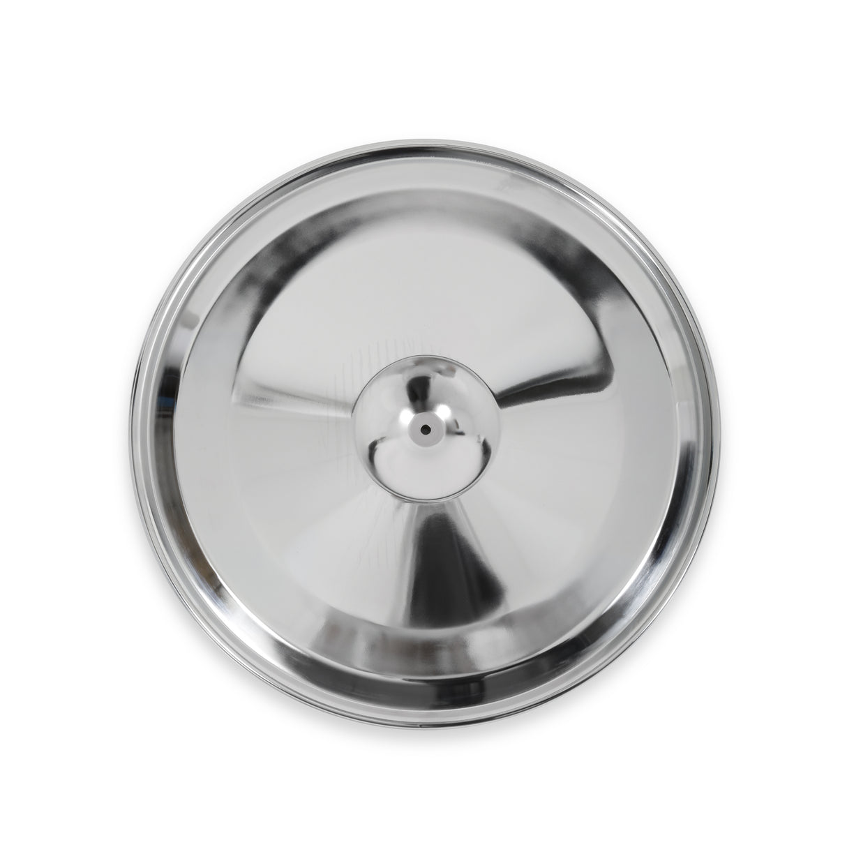 Holley 120-520 RetroFilter Drive-By-Wire Air Cleaner - 14-Inch Diameter - Dual Snorkel - Chrome