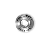 Scott Drake Emergency Flasher Bezel and Knob, Billet - C8TZ-10852-EBL