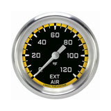 Classic Instruments Autocross Yellow 2-5/8" External Air Tempature Gauge - AX399YAPF
