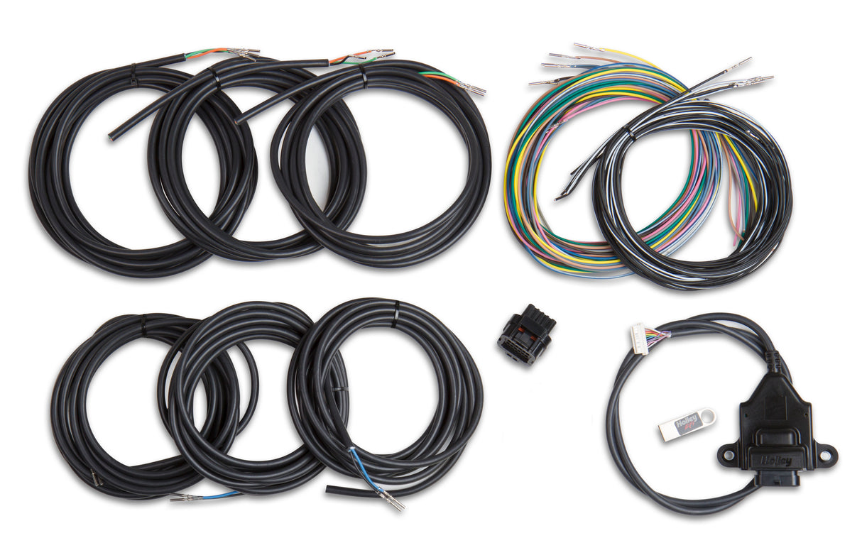 Holley 558-433 Digital Dash I/O Adapter w/Unterminated Vehicle Harness