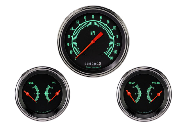 Classic Instruments G STOCK 5IN SPEEDO & 2 - 3INDUALS-GM - GS64SLC