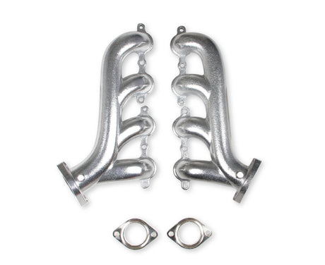 Flowtech LS Swap Exhaust Manifolds - Silver Ceramic Finish - 31730-1FLT