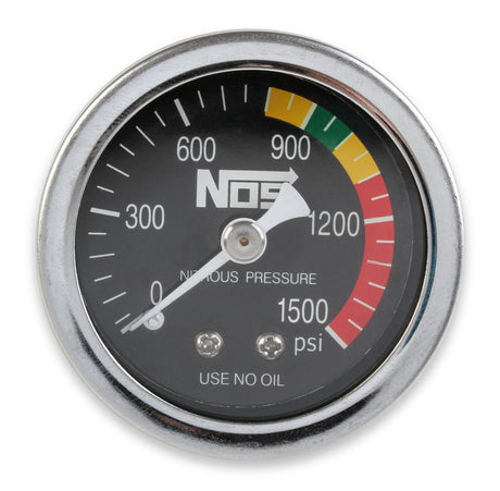 NOS Nitrous Gauge w/ Adapter - 15925NOS