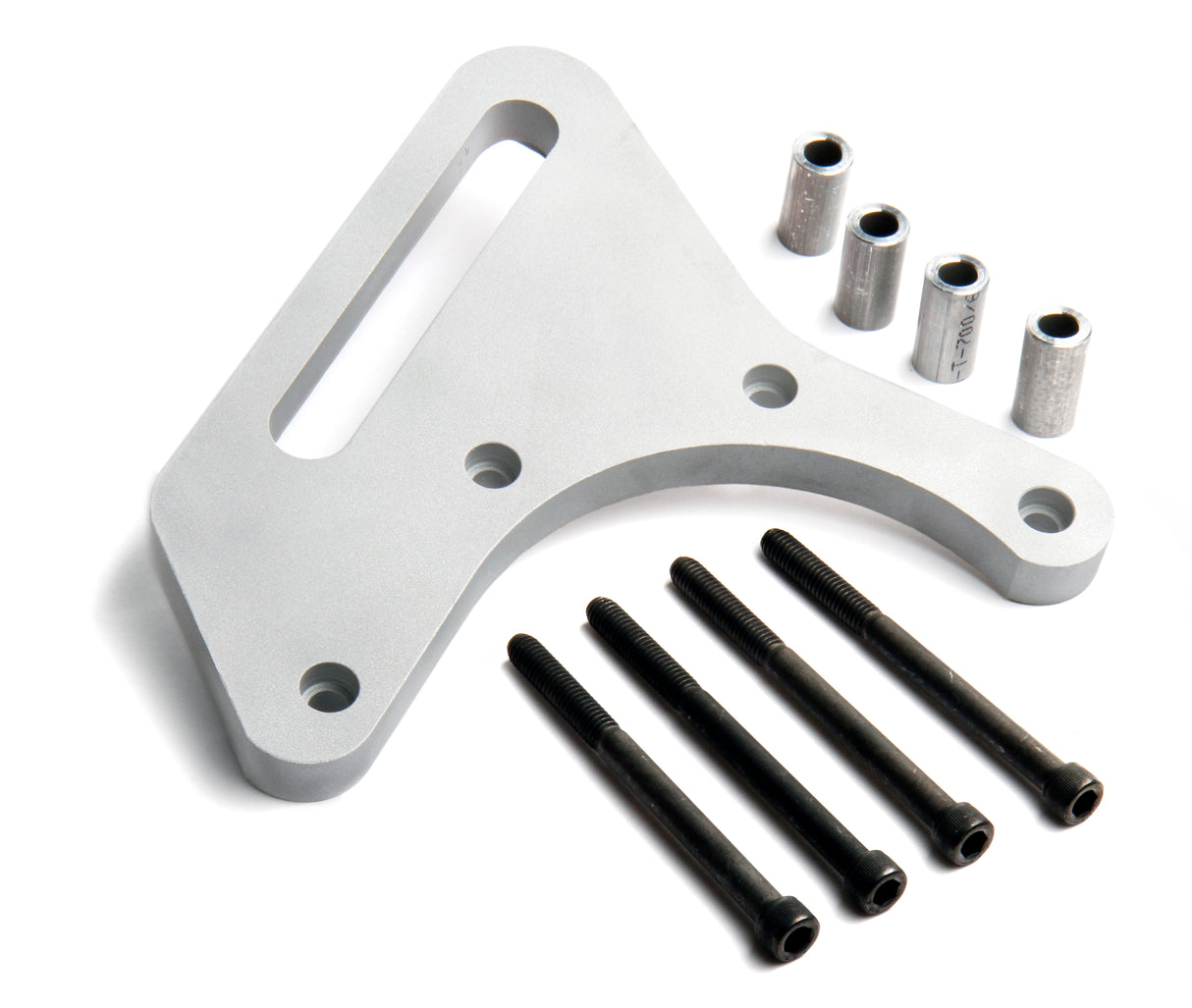 Weiand Supercharger Idler Pulley Bracket - Satin - 7069