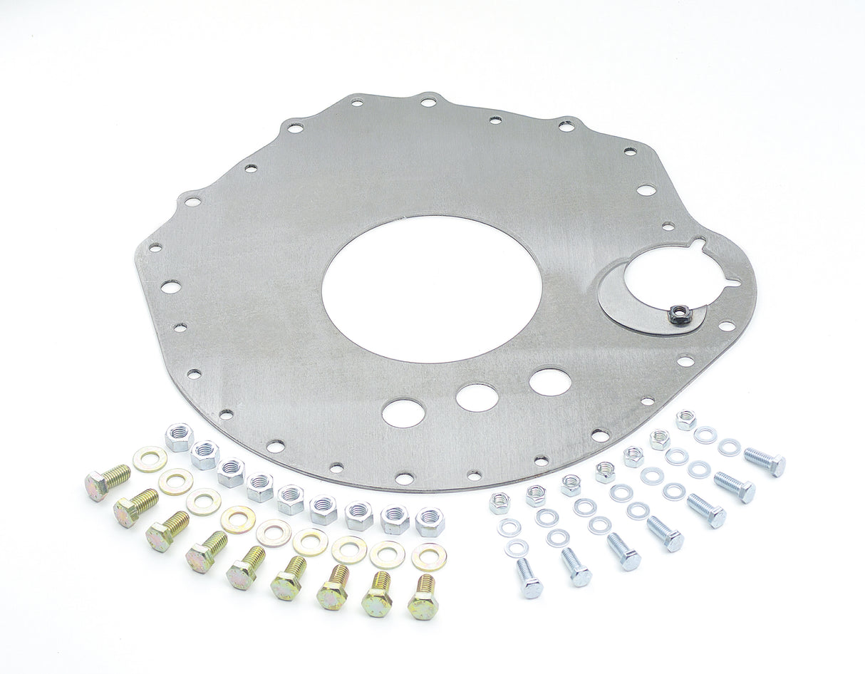 Lakewood Safety Block Plate - Chevy - Steel - Manual Transmission - 15705