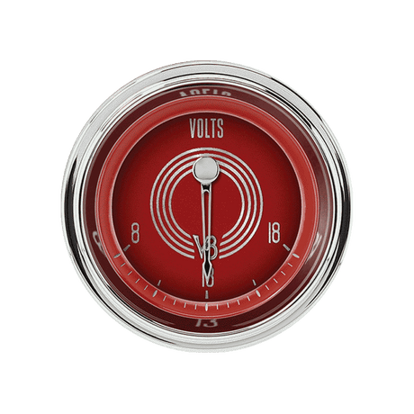 Classic Instruments V8 RED STEELIE 2IN VOLT - V8RS30SLC