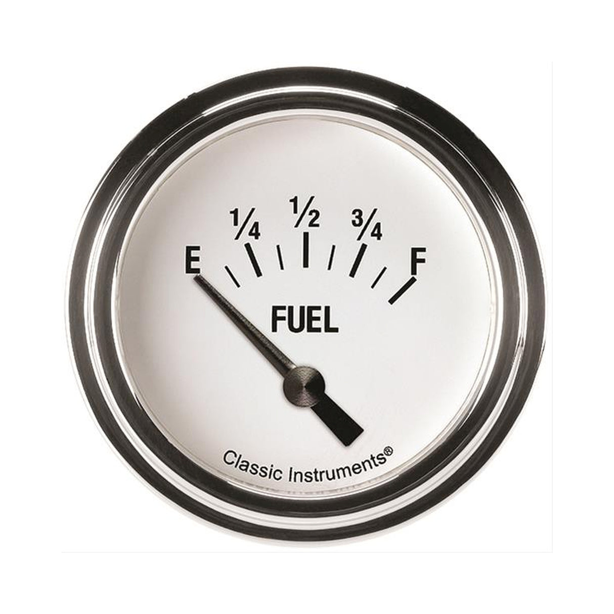 Classic Instruments White Hot 2 5/8" Fuel Gauge - WH209SLF