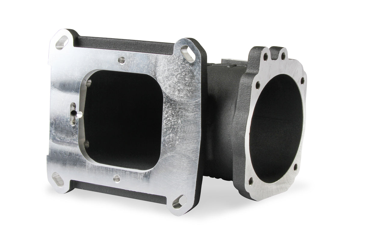 Holley 300-240FBK EFI Throttle Body Intake Elbow-Black Finish