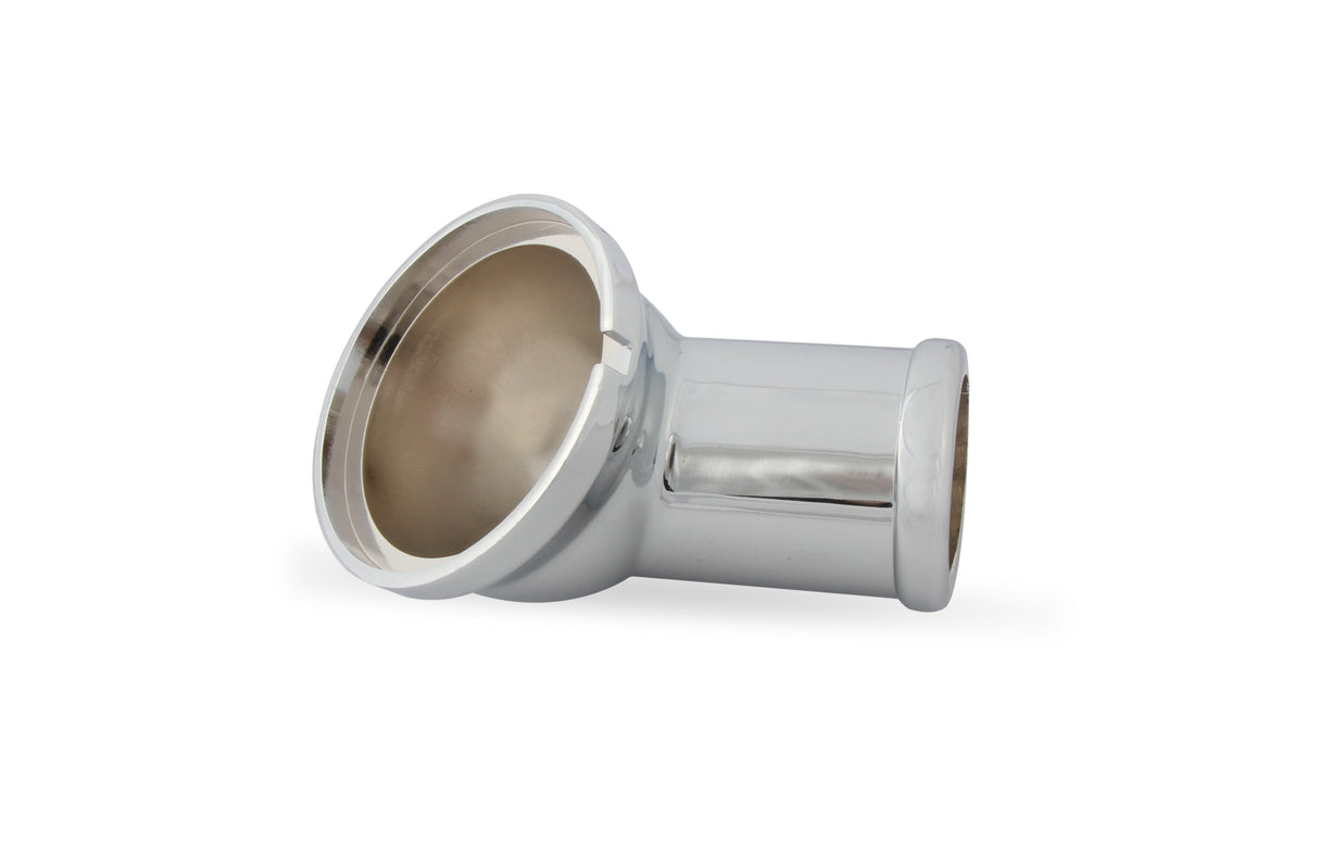 Mr Gasket Water Neck - Swivel - 30 Degree Angle - Chrome - 2670