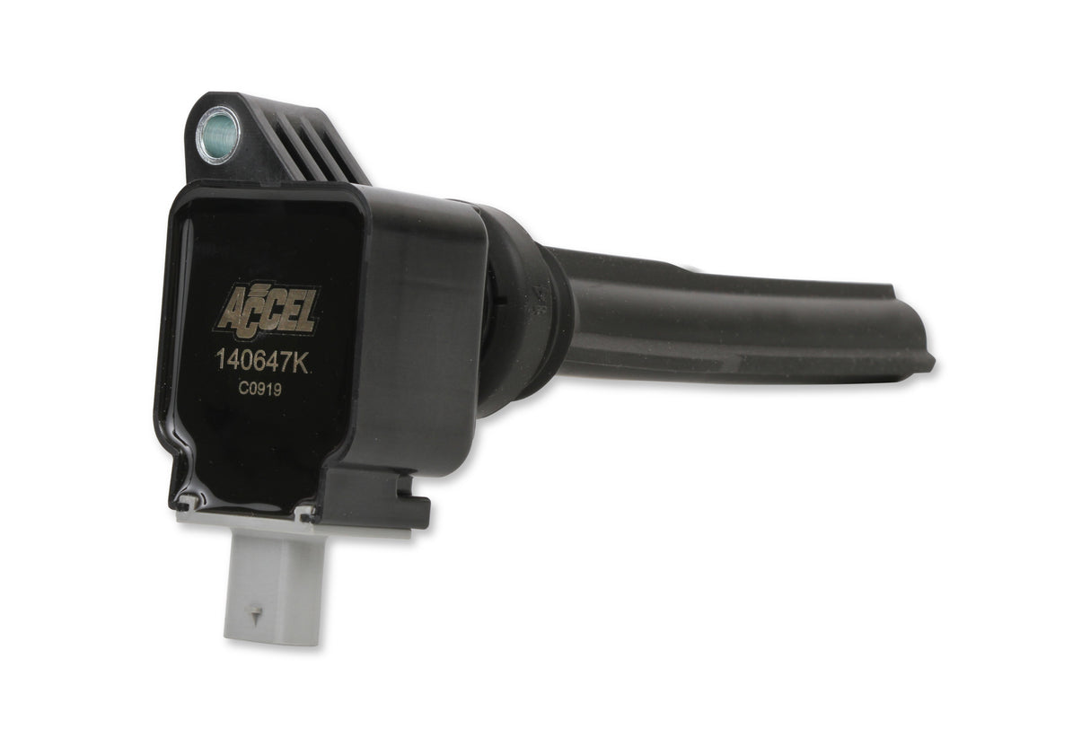 ACCEL Ignition Coil 2017-2020 Ford EcoBoost 3.5L engines, Black, 6-pack - 140647K-6
