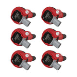 MSD Ignition Coil - Ford EcoBoost - 3.5L V6 - 2-Pin Connector - Red - 82586