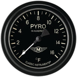 Classic Instruments Moal Bomber 2-5/8" Exhaust Gas Tempature Gauge - MA398BLF
