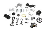 Holley 20-162BK Low-Mount LS Complete Accessory Drive System (Alt, P/S & A/C) - Black Finish