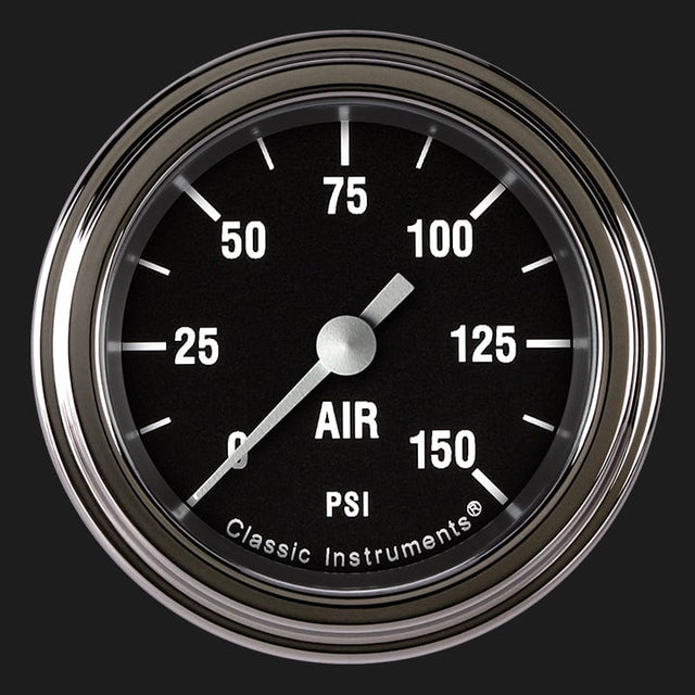 Classic Instruments Hot Rod 2 1/8" Air Pressure Gauge - HR118SLF
