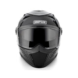 Simpson Motorcycle Mod Bandit Helmet - Black 2X - M59XX2