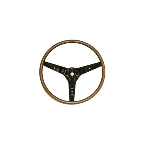 Scott Drake 1969 Mustang Deluxe Rim Blow Steering Wheel - C9AZ-3600-BK