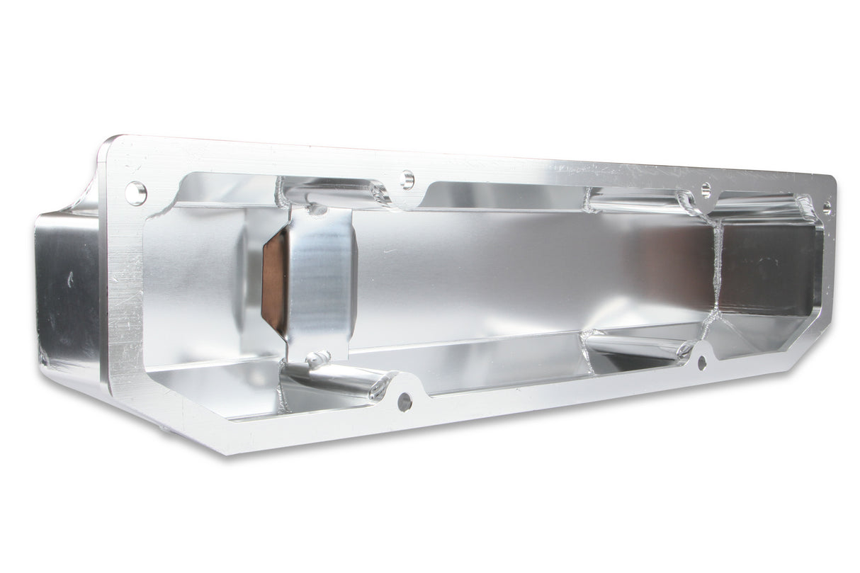 Mr Gasket Fabricated Aluminum Valve Covers - Silver Finish - 6862G