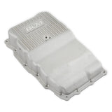 B&M Hi-Tek Heavy-Duty Deep Transmission Pan - GM 10L80 - Aluminum - Natural - 70401