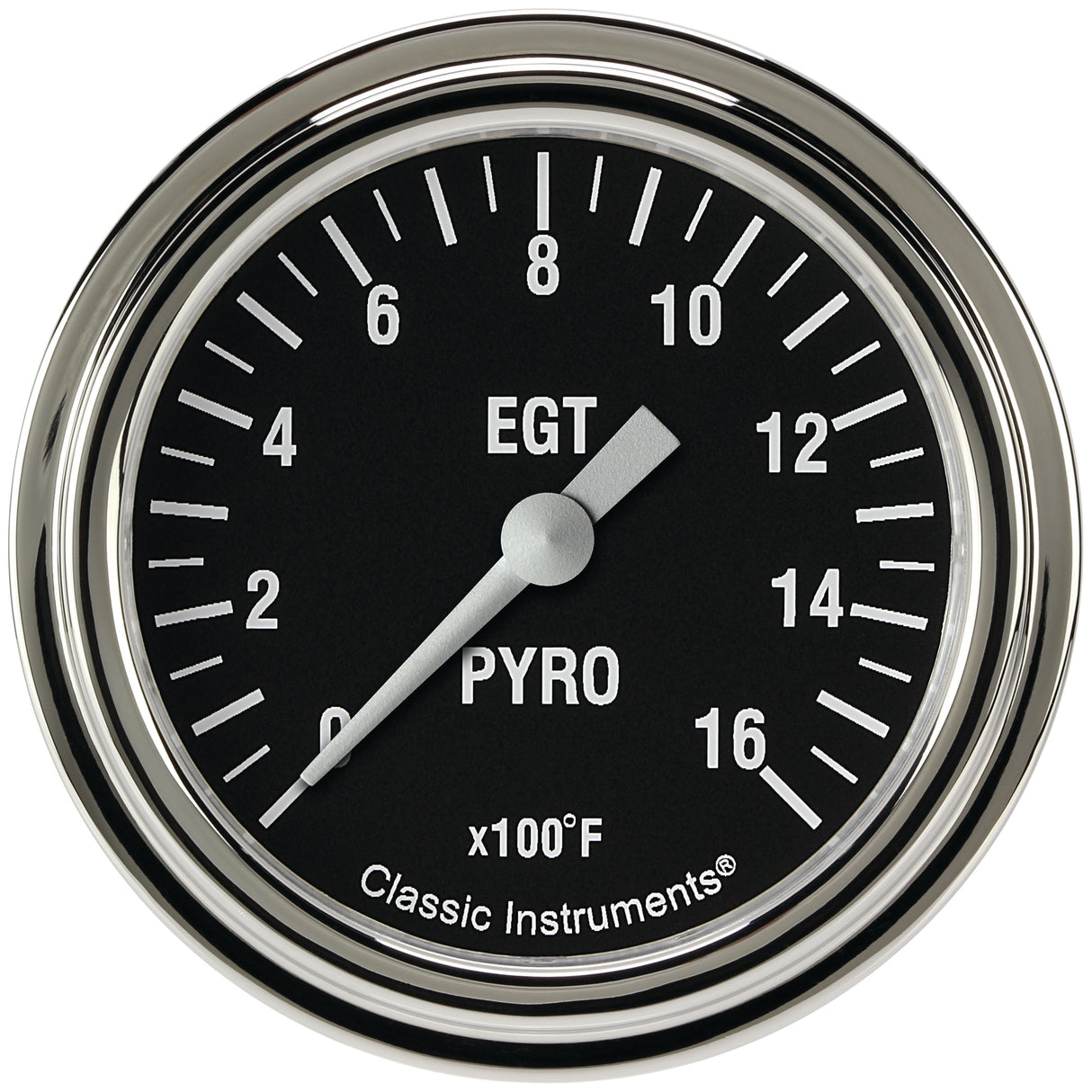 Classic Instruments Hot Rod 2-5/8" Exhaust Gas Tempature Gauge - HR398SLF