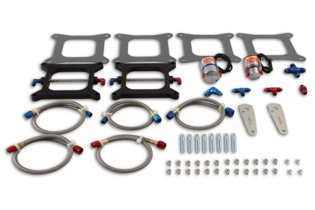 NOS Pro-Shot Fogger "Upgrade Kit" Cheater Nitrous System-Dual 4150 Holley Flange - 02021NOS