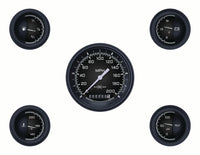 Classic Instruments Autocross Gray Six Gauge Set - AX00GBLF