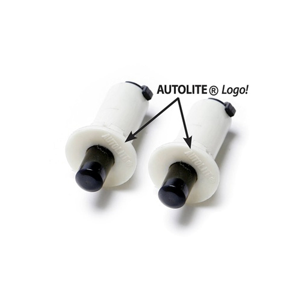 Scott Drake Courtesy Light Switch, White, pair - C8AZ-13713-CK