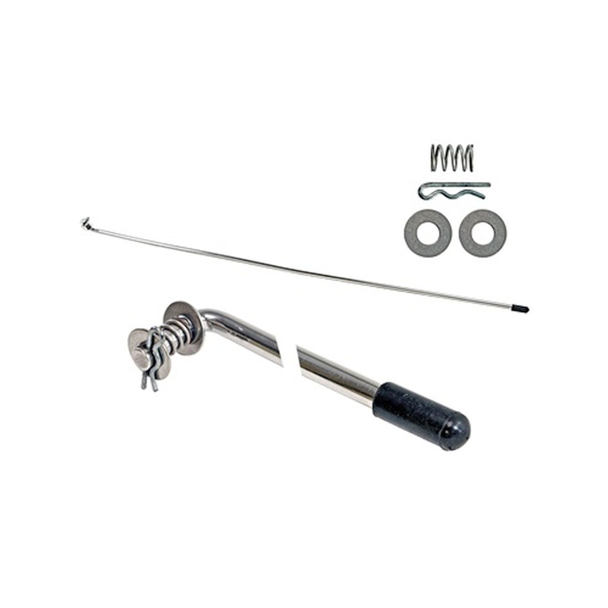 Scott Drake Stainless Steel Hood Prop Rod - C5ZZ-16826-S