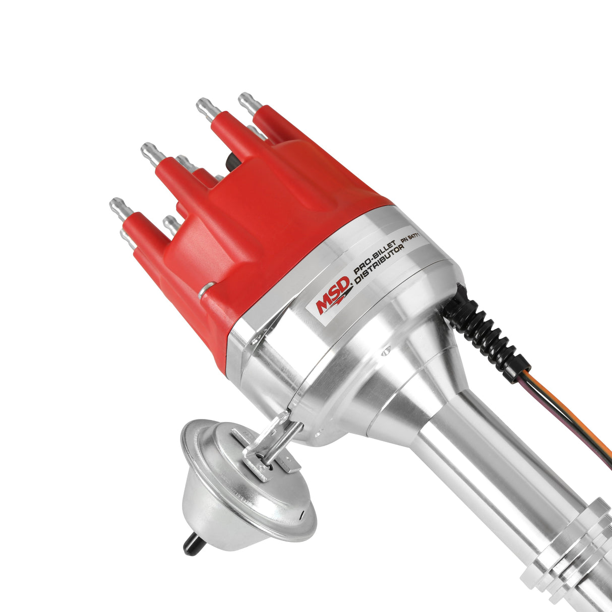MSD Ford 351C-460 Street Pro-Billet Distributor w/Steel Gear - 84771