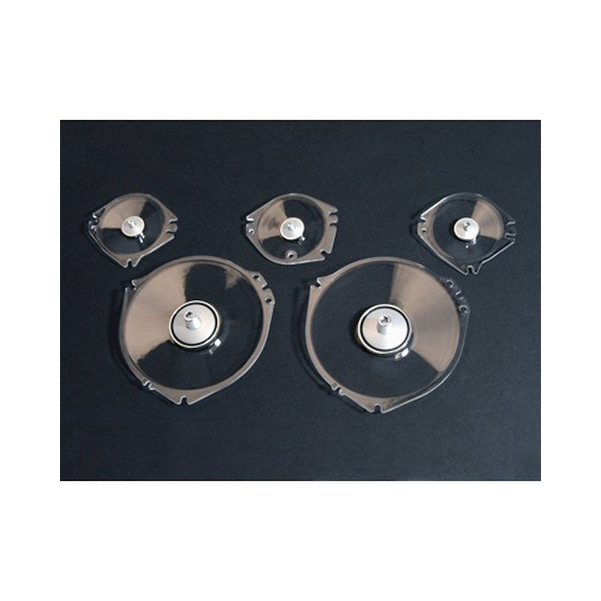 Scott Drake Dash Bezel Lens Set 5 Pieces - C7ZZ-10887-A-C