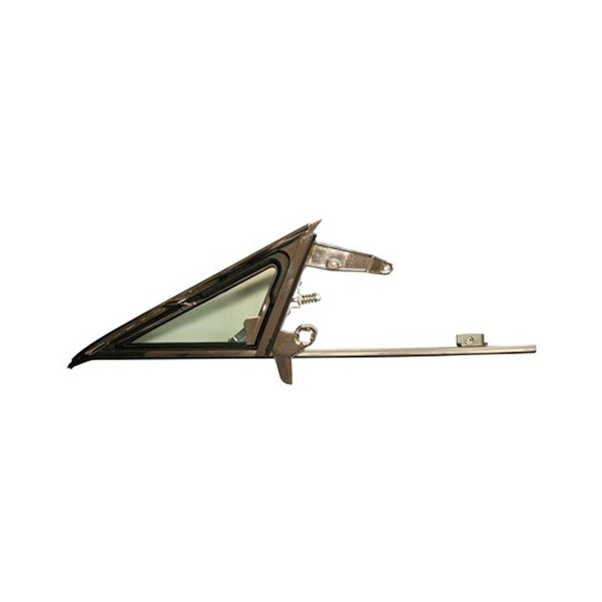 Scott Drake Vent Window Frame and Glass Assembly, Tinted, Passenger Side - C8ZZ-65222404TK