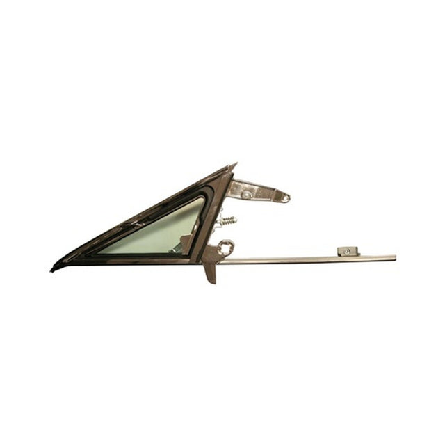 Scott Drake Vent Window Frame and Glass Assembly, Tinted, Passenger Side - C8ZZ-65222404TK