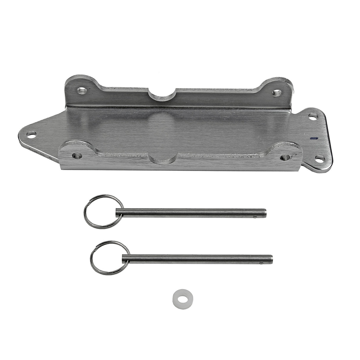B&M Quick Detach Shifter Mounting Plate Kit - Aluminum - 80715