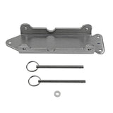 B&M Quick Detach Shifter Mounting Plate Kit - Aluminum - 80715