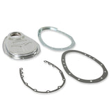 Mr Gasket 2 Piece Quick Change Timing Cover - Chrome - 1099