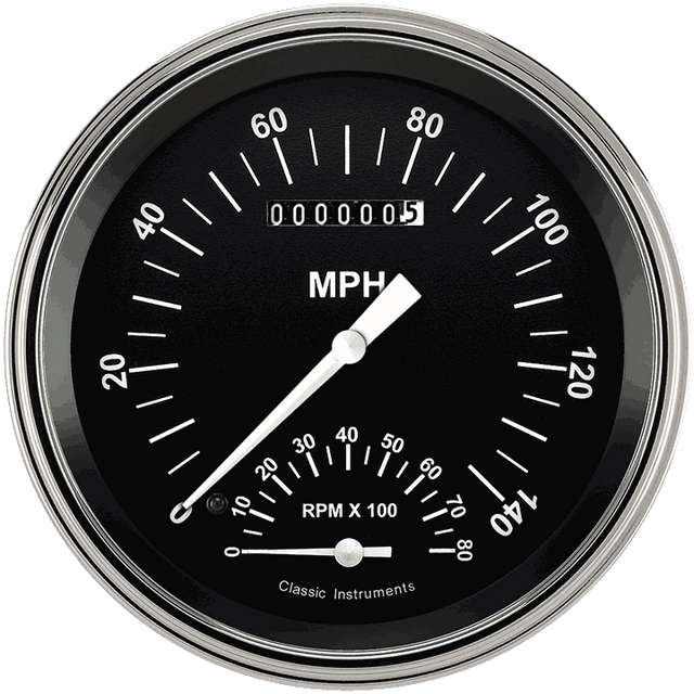 Classic Instruments Hot Rod 4 5/8" Speedtachular - HR50SLF