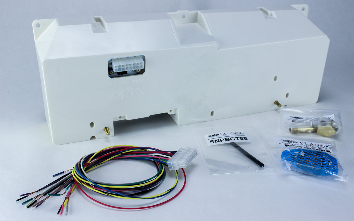 Classic Instruments 82-85 CHEVY S-10 VELOCITY WHITE W/OLED - CT82DVSW