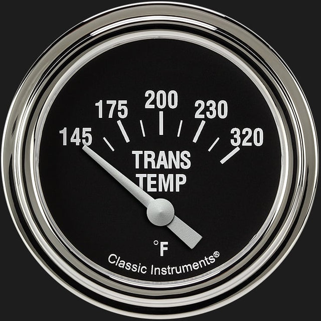Classic Instruments Hot Rod 2 5/8" Transmission Temperature Gauge - HR227SLF