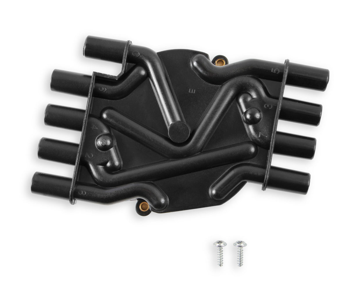 ACCEL Distributor Cap - Chevy / GMC Vortec - V8 - Female - Socket Style - Crab - Black - 120141