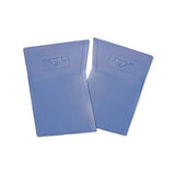 Scott Drake PVC Pony Floor Mats Blue - C5ZZ-6513086-BL