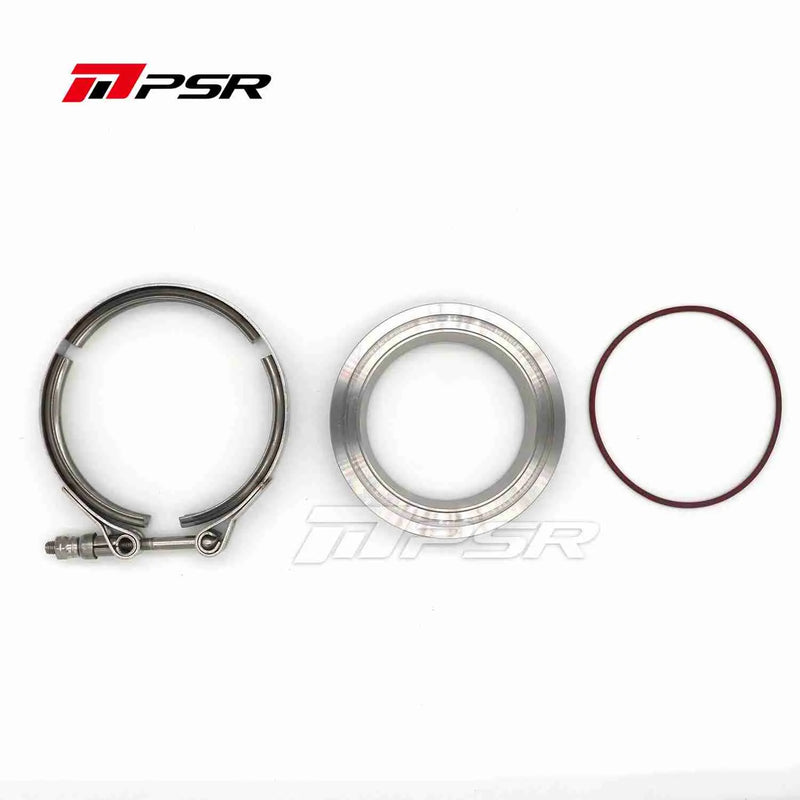 Pulsar PSR Stainless Steel V-Band 3”/3.5” Flange&Clamp Kits for PRO PTG75 PT/X42 PT/X45 PT/X47 PT/X50 PT/X55 400 etc. Compressor Outlet
