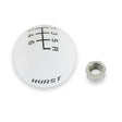 Hurst Shift Knob - 6 Speed - White - 1630040