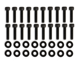 Mr Gasket Fabricated Valve Cover Hardware - Black - 68502BG