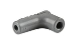 MSD Boots, 90 Degree Logo Spark Plug, Gray Silicone 50EA - 34514