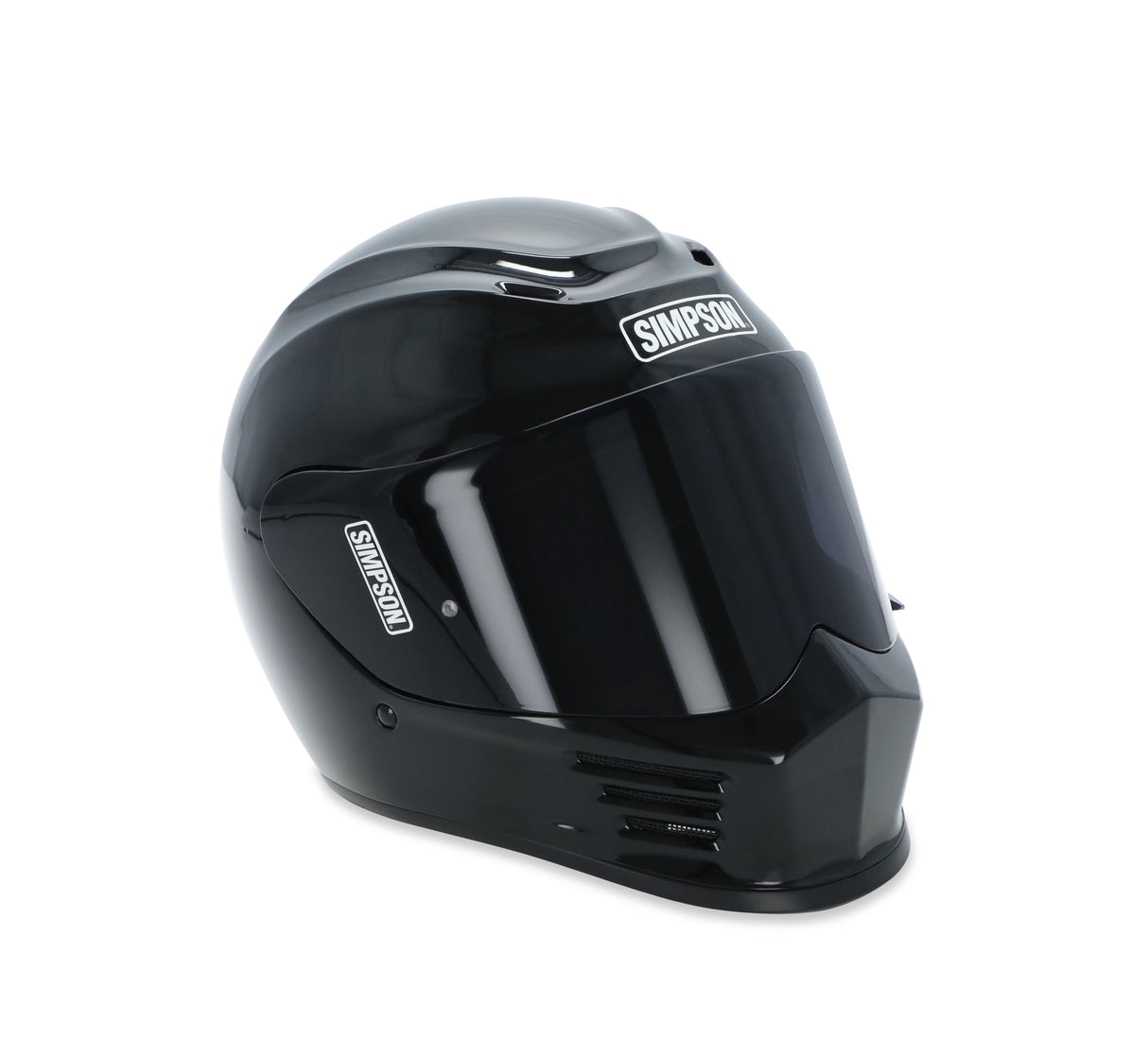 Simpson Motorcycle Speed Bandit Helmet - Black XS - SPBXS2