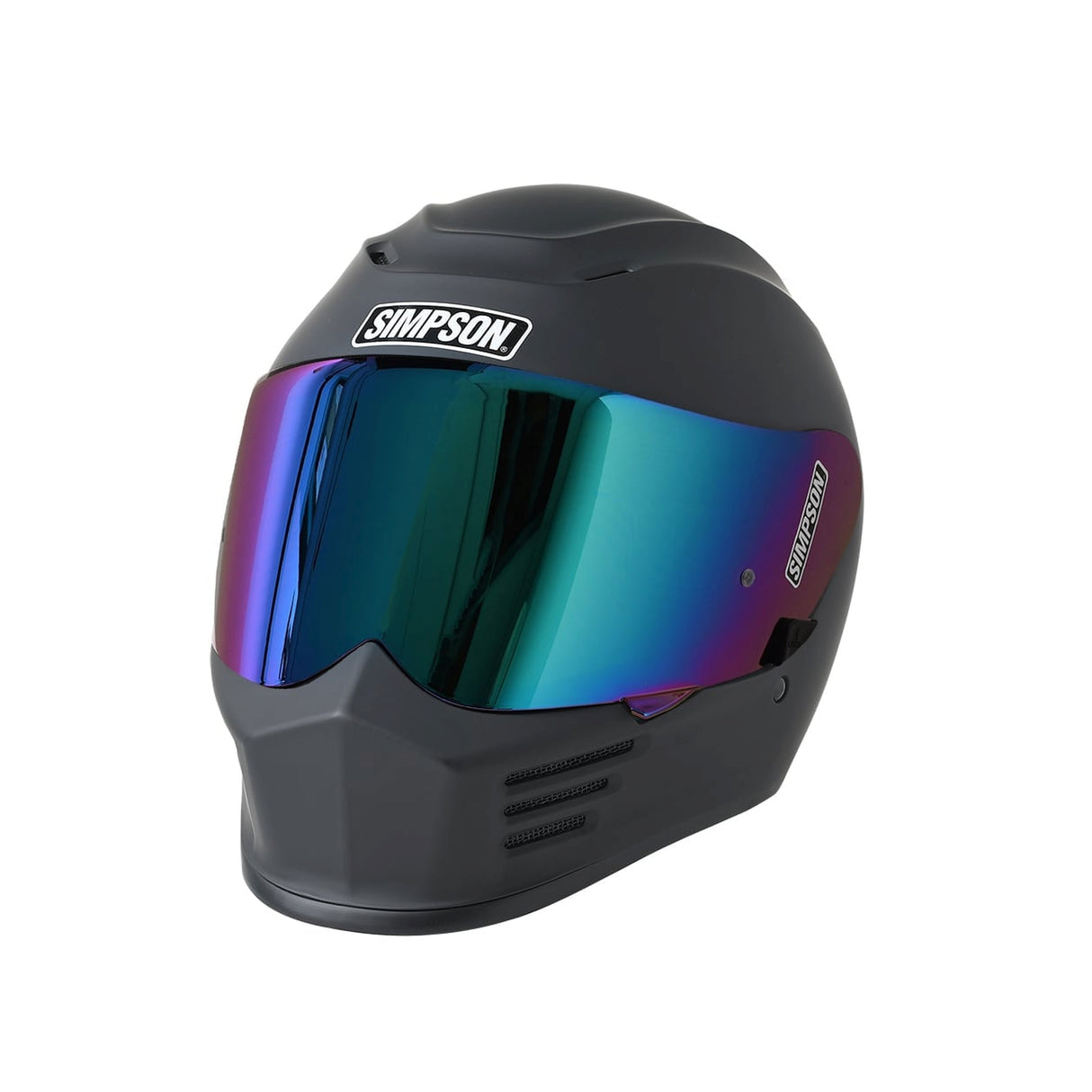 Simpson Motorcycle Speed Bandit Helmet - Flat Black XS - SPBXS3